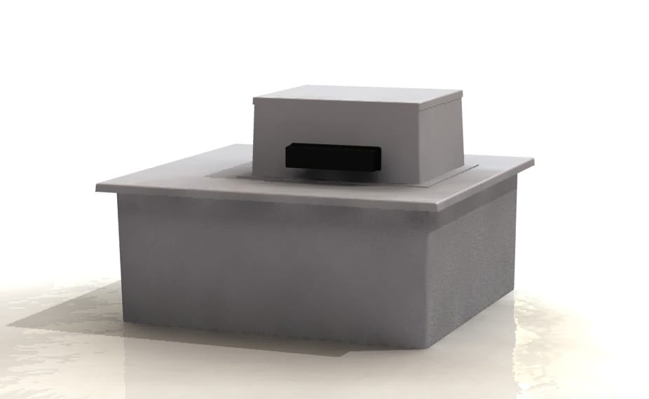 1020 litre Type AB Air Gap Tank