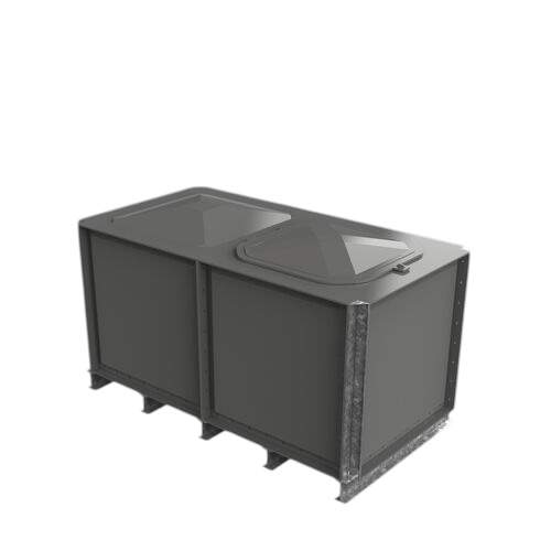 2000 litre GRP Sectional Tank - Internally Flanged Base (IFB)